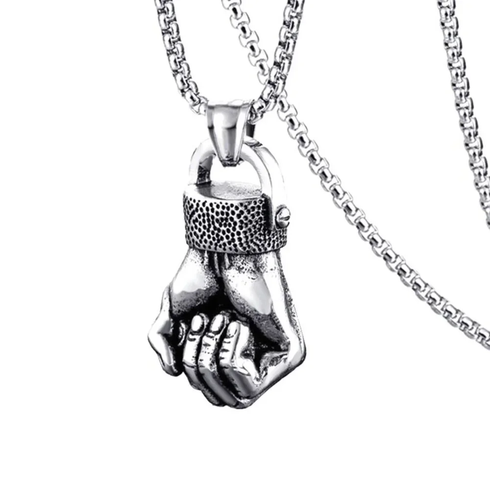 Hercules Weightlifting Fitness Necklace for Men, BL55590017